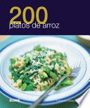 Libro 200 Platos de arroz
