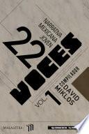 Libro 22 Voces Vol. 1