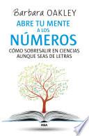 Libro Abre tu mente a los números