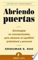 Libro Abriendo puertas