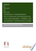 Libro Abusividad y transparencia en la contratación predispuesta con consumidores y, también, con autónomos y empresarios (Pymes)