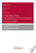 Libro Agenda 2030, Desarrollo Sostenible e Igualdad