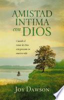 Libro Amistad íntima con Dios