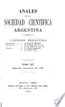 Libro Anales de la Sociedad Científica Argentina