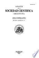 Libro Anales de la Sociedad Científica Argentina