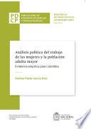 Libro Análisis político del trabajo de las mujeres y la población adulta mayor