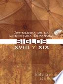 Libro Antologia de la Literatura Espanola: Siglos XVIII y XIX