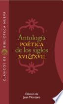 Libro Antología poética de los siglos XVI y XVII