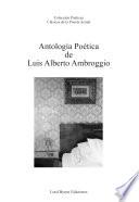Libro Antología poética de Luis Alberto Ambroggio