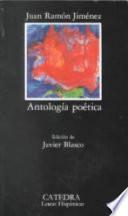 Libro Antología poética