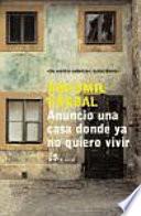 Libro Anuncio una casa donde ya no quiero vivir