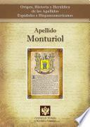 Libro Apellido Monturiol