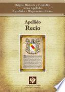 Libro Apellido Recio