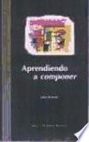 Libro Aprendiendo a componer