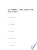 Libro Artistas latinoamericanos en su estudio