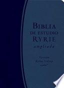 Libro Biblia de Estudio Ryrie Ampliada