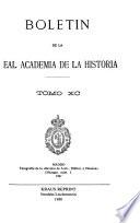 Libro Boletín de la Real Academia de la Historia