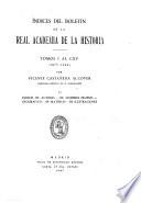 Libro Boletín de la Real Academia de la Historia