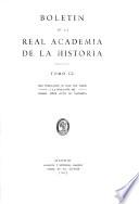 Libro Boletín de la Real Academia de la Historia