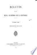 Libro Boletín de la Real Academia de la Historia