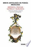 Libro Breve Antologia de Poesia Mexicana Impudica, Procaz, Satirica y Burlesca