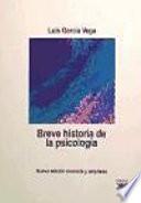 Libro Breve historia de la psicología