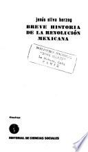 Libro Breve historia de la revolución mexicana