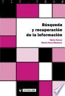 Libro Búsqueda y recuperación de la información