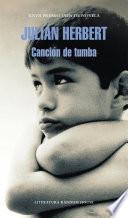 Libro Canción de tumba