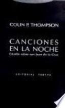 Libro Canciones en la noche