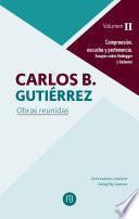 Libro Carlos B. Gutiérrez, Obras reunidas