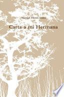 Libro Carta a Mi Hermana