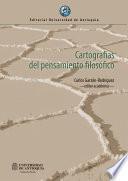 Libro Cartografías del pensamiento filosófico