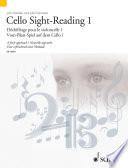 Libro Cello Sight-Reading 1
