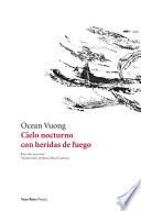 Libro Cielo nocturno con heridas de fuego