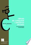 Libro Ciències del llenguatge i lingüística aplicada