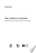 Libro Cine y políticas en Argentina