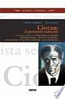 Libro Cioran: El pesimista seductor