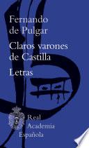 Libro Claros varones de Castilla / Letras