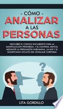 Libro Cómo analizar a las personas