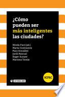 Libro ¿Cómo pueden ser más inteligentes las ciudades?