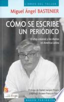 Libro Cómo Se Escribe un Periódico