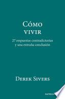 Libro Cómo vivir