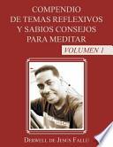 Libro Compendio de Temas Reflexivos y Sabios Consejos Para Meditar