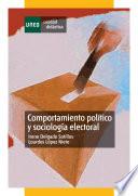 Libro Comportamiento político y sociología electoral