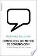 Libro Comprender los medios de comunicación