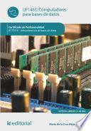 Libro Computadores para bases de datos. IFCT0310