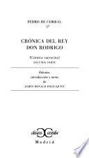 Libro Crónica del rey don Rodrigo