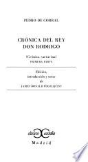 Libro Crónica del rey don Rodrigo