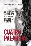 Libro Cuatro palabras